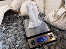 Load image into Gallery viewer, 1lb Steel Cent wheat penny bag old us lincoln cent coins vintage estate sale collection pds