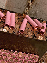 Load image into Gallery viewer, VINTAGE PINK BANK ROLL WITH A BU WHEAT SHOWING