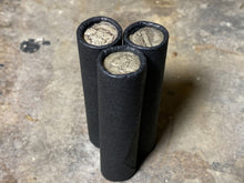 Load image into Gallery viewer, 1 SILVER MERCURY DIME showing on vintage unsearched old black wheat penny roll us coins estate collection cent sale pennies lot hoard

