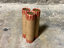 Load image into Gallery viewer, INDIAN HEAD CENTS showing on both ends of old unsearched us wheat penny roll coins estate lot hoard collection coin sale money