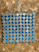 Load image into Gallery viewer, VINTAGE BLUE BANK ROLL WITH INDIAN HEAD CENTS SHOWING