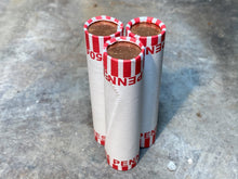 Load image into Gallery viewer, UNSEARCHED WHEAT PENNY white roll with bu uncirculated cent showing old us cents coins coin collection lot estate sale hoard