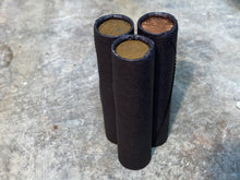 Load image into Gallery viewer, WHEAT PENNY ROLL black old unsearched wrapped us coin cents estate money hoard sale lot vintage pennies rolls cent coins