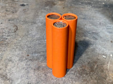 Load image into Gallery viewer, SILVER MERCURY DIME showing on end of orange unsearched old wheat penny roll us coins estate collection cent sale pennies lot hoard