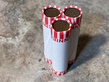 Load image into Gallery viewer, INDIAN HEAD CENT showing on one end of old unsearched white us wheat penny roll coins estate lot hoard collection coin sale money