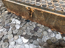 Load image into Gallery viewer, VINTAGE ROLLS OF WHEAT CENTS WITH BARBER DIMES SHOWING
