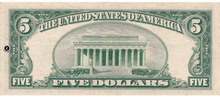 Load image into Gallery viewer, Vintage $5 Red Seal Note RARE