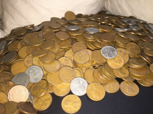 Load image into Gallery viewer, 2LB WHEAT PENNY BAG OLD US LINCOLN CENT COINS VINTAGE ESTATE SALE COLLECTION PDS