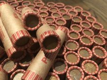Load image into Gallery viewer, N.F. STRING & SON BANK WRAPPED ROLLS OF OLD WHEAT CENTS