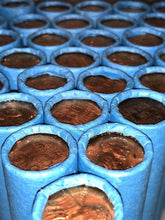 Load image into Gallery viewer, VINTAGE BLUE WHEAT PENNY ROLLS
