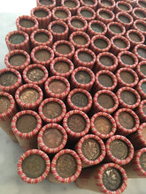 Load image into Gallery viewer, OLD WHEAT PENNY ROLLS WITH INDIAN HEAD CENTS SHOWING
