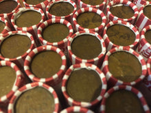 Load image into Gallery viewer, TIGHTLY CRIMPED ORIGINAL BANK WRAPPED ROLLS OF EARLY DATE WHEAT CENTS (1909-1939)

