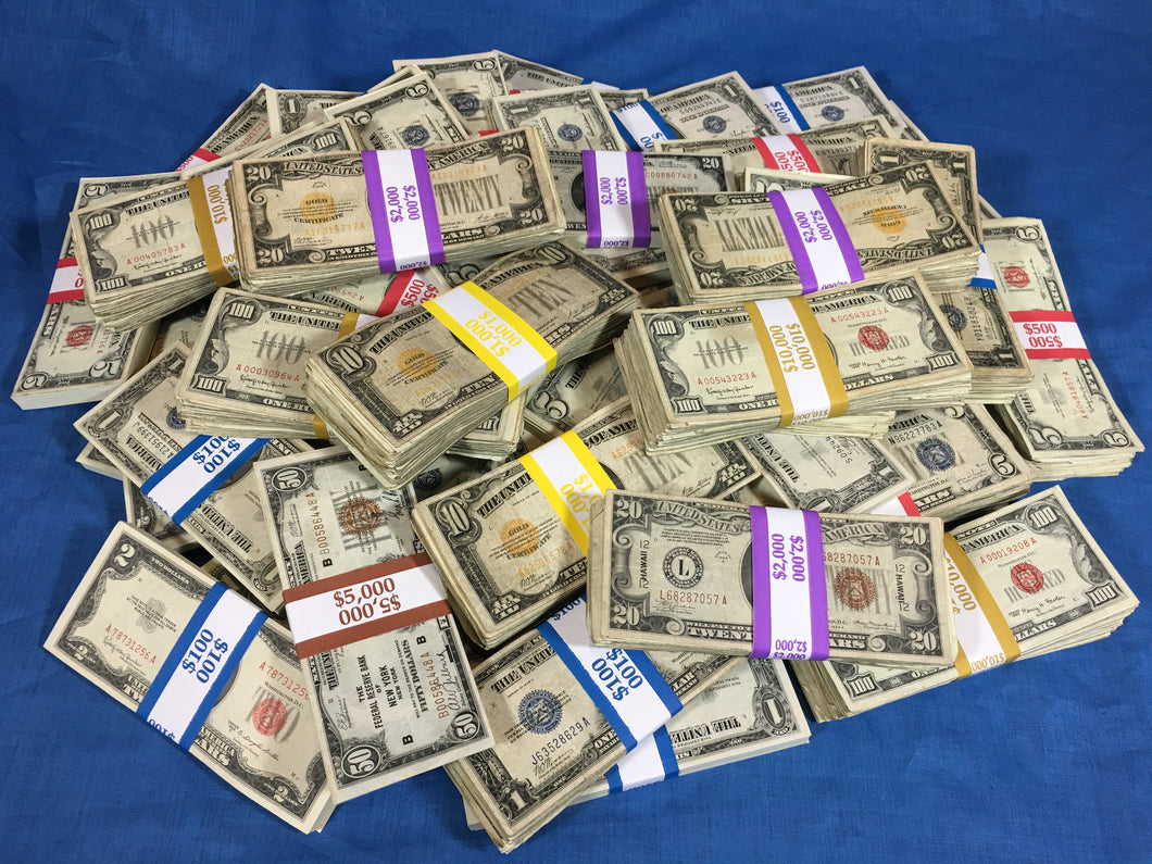 CIRCULATED UNITED STATES PAPER MONEY LOTS
