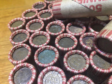 Load image into Gallery viewer, TIGHTLY CRIMPED ROLLS OF OLD UNITED STATES WHEAT &amp; INDIAN HEAD CENTS

