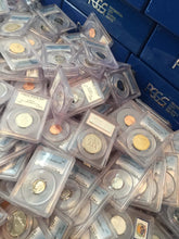 Load image into Gallery viewer, PCGS GRADED COIN LOT
