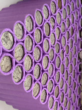 Load image into Gallery viewer, VINTAGE PURPLE BANK ROLL WITH A SILVER DIME SHOWING
