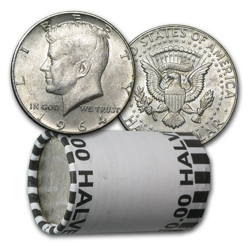 90% Silver Half Dollar 20-Coin Roll