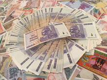 Load image into Gallery viewer, FOREIGN PAPER MONEY LOT UNCIRCULATED CURRENCY COLLECTION BANKNOTES BILLS SET
