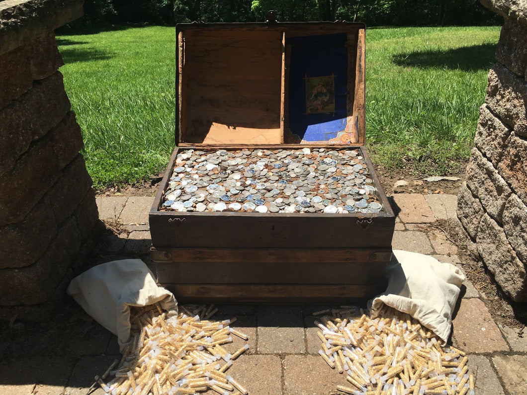 OLD TREASURE CHEST U.S. COIN COLLECTION