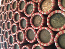 Load image into Gallery viewer, OLD WHEAT PENNY ROLLS WITH INDIAN HEAD CENTS SHOWING
